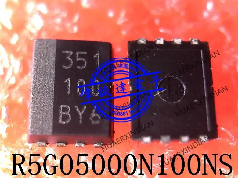 오리지널 R5G05000N100NS 인쇄 351 100 351100 SON-8 재고, 신제품