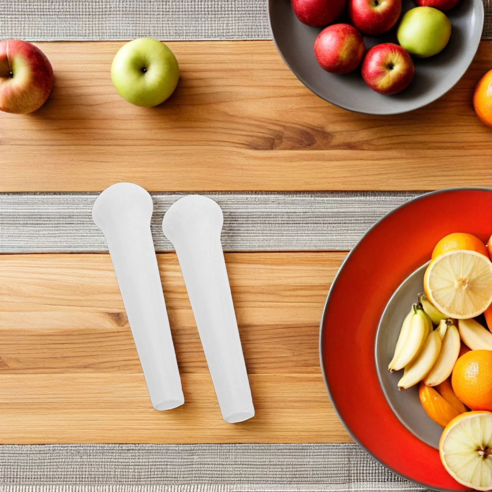 دليل طحن قضيب مجموعة مدقة السيراميك لطب الثوم الخضار سحق الخزف أداة هراسة 2 قطعة أدوات المطبخ L #6