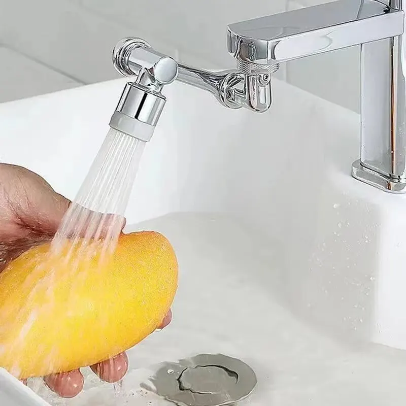 Neue universelle Rotation Extender Wasserhahn Belüfter Kunststoff Spritz filter Küchen armatur Waschbecken Wasserhähne Bubbler Düse Roboterarm