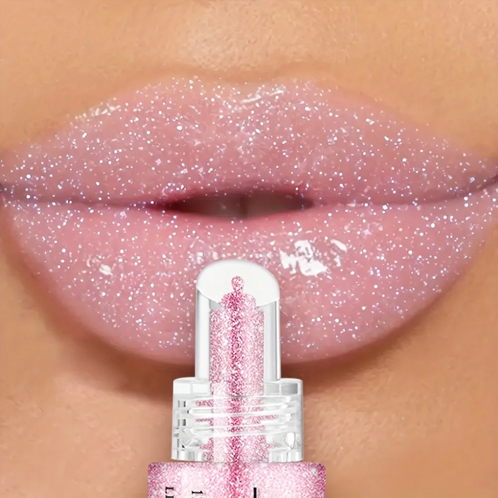 Glasglans Waterdichte lipgloss Langdurige, niet-kleverige, hydraterende liptint Gemakkelijk mee te nemen