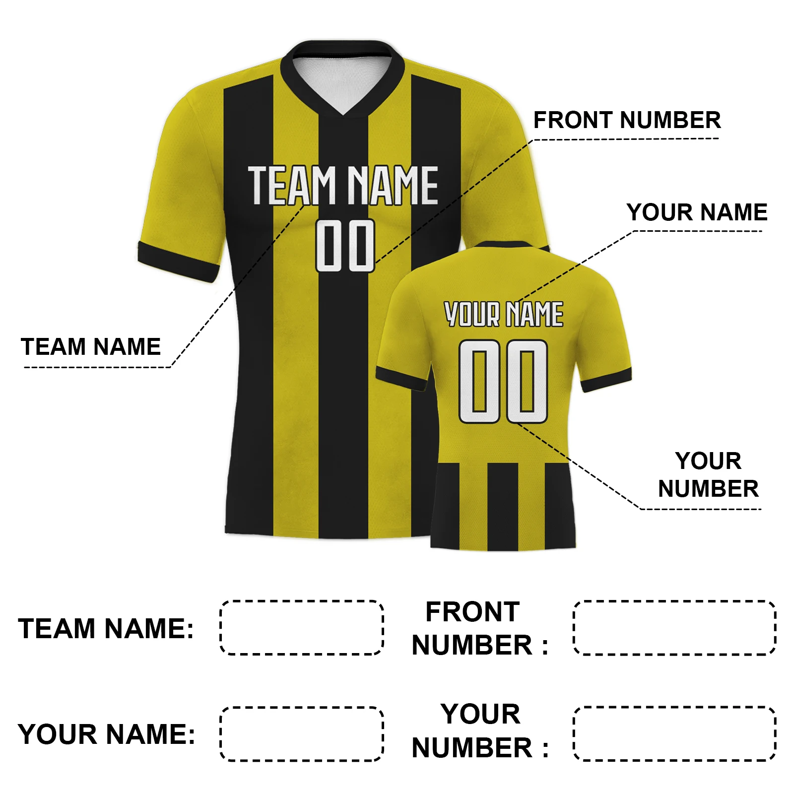 Custom Team Soccer Jersey for Adult Kids Personalized Football Shirt with Name Number Soccer Lover Sportswear