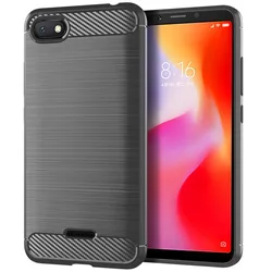 Soft Cover for Redmi 6A Carbon Fiber Silicone Case for xiaomi redmi 6a Redmi6A Back Phone Cover Coque Fundas