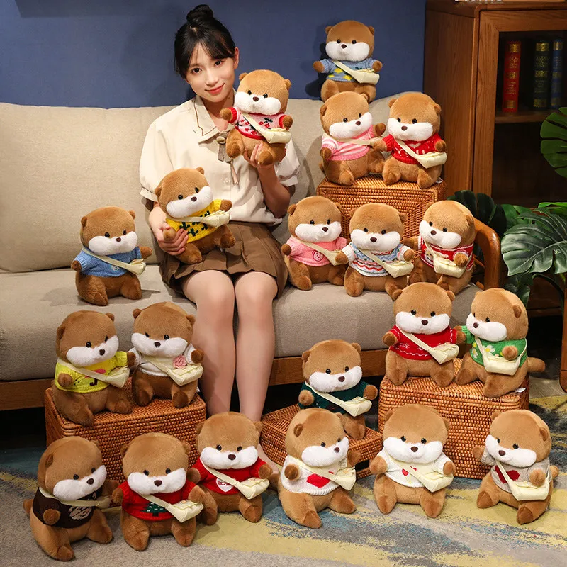 

Soft Cute Otter Plush Toy, Eco-Friendly Material, Realistic Design, Perfect Gift for Kids & Adults, Multiple Sizes