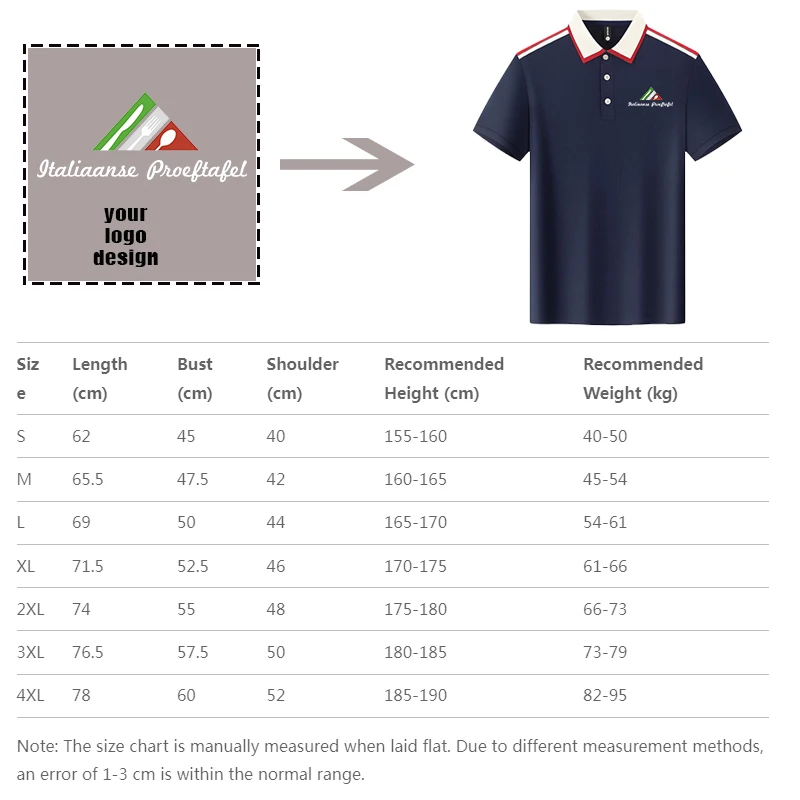 شعار مخصص قميص بولو الرجال الصيف الرجال السراويل كم التباين اللون بولو الأعمال الفاخرة الرجال تي شيرت طباعة شعار LS-2556