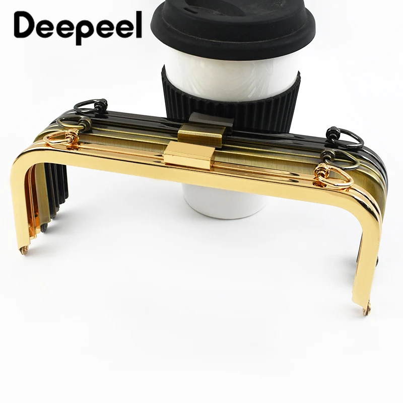 

1/2/5Pcs 20.5cm Metal Bag Handles Purse Frame Kiss Clasp for Handbag Wallet Sewing Brackets Kit DIY Hardware Bags Accessories