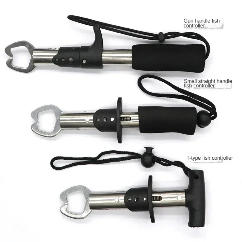 1/2/3/4pcs Rust Proof 304 Stainless Steel Portable Fish Controller Professional Fish Grip Lip Catcher Folding Pliers Fishing