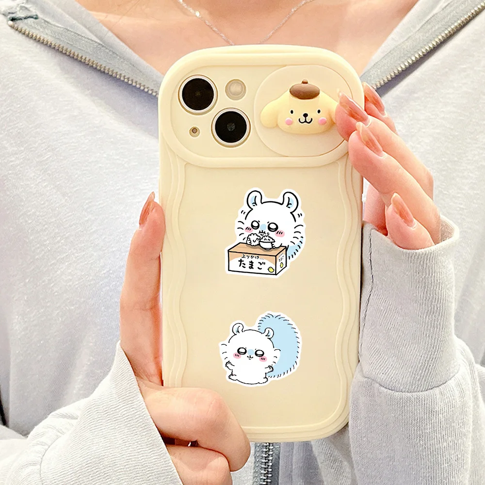 54pcs 새로운 일본 jiyi 귀엽고 귀여운 momonga 스티커 만화 휴대 전화 케이스 ipad 워터 컵 스티커 방수 썸네일 5