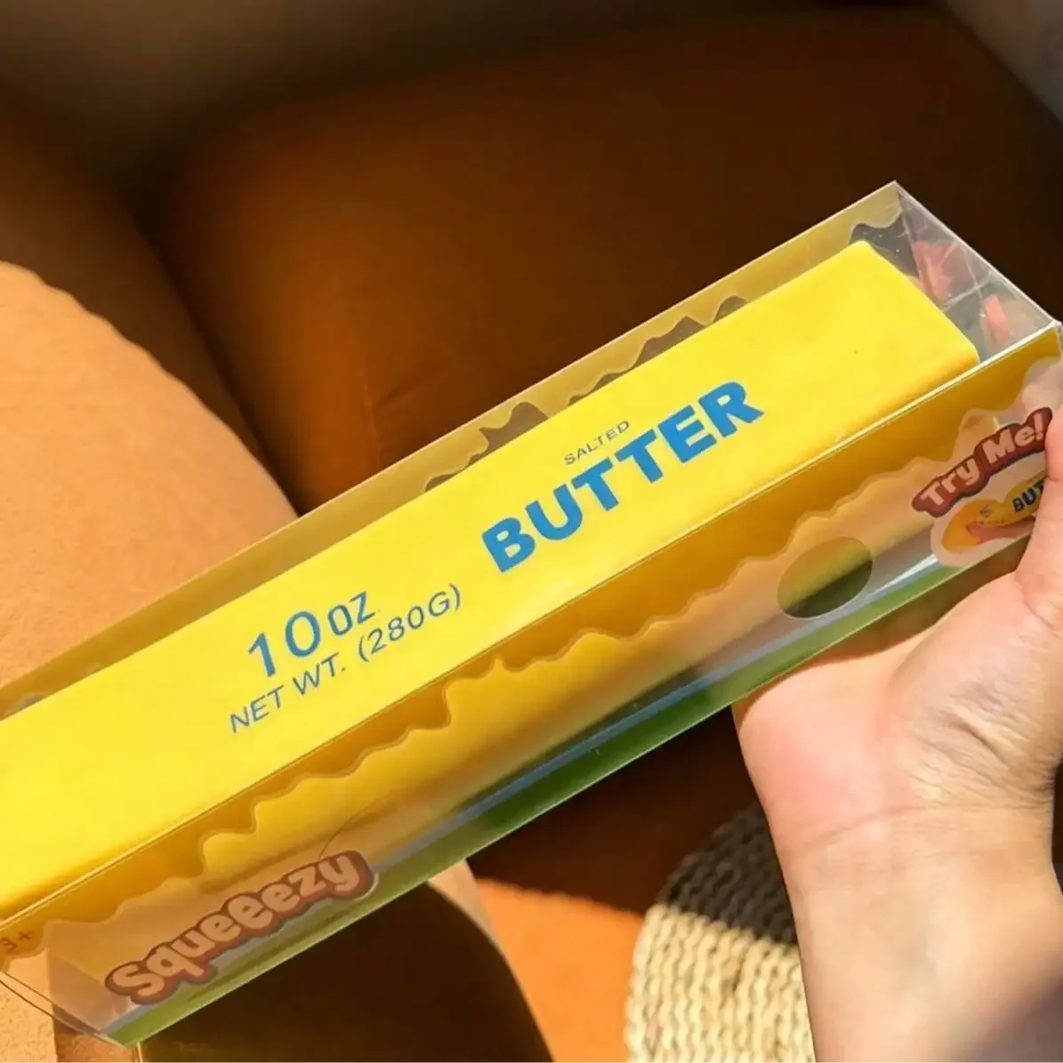 1 riesiger Butterstick-Spielzeugstab zum langsam quetschen, kreatives Stressabbau-Sensorikspielzeug in Butterstick-Form, Angstlinderung – Detail 4