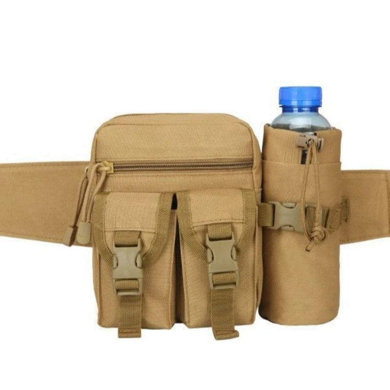 

Tactical Water Bottle Bag, Multifunctional Tool Satchel, Cycling Travel, Men and Women Sports Small Chest Bag