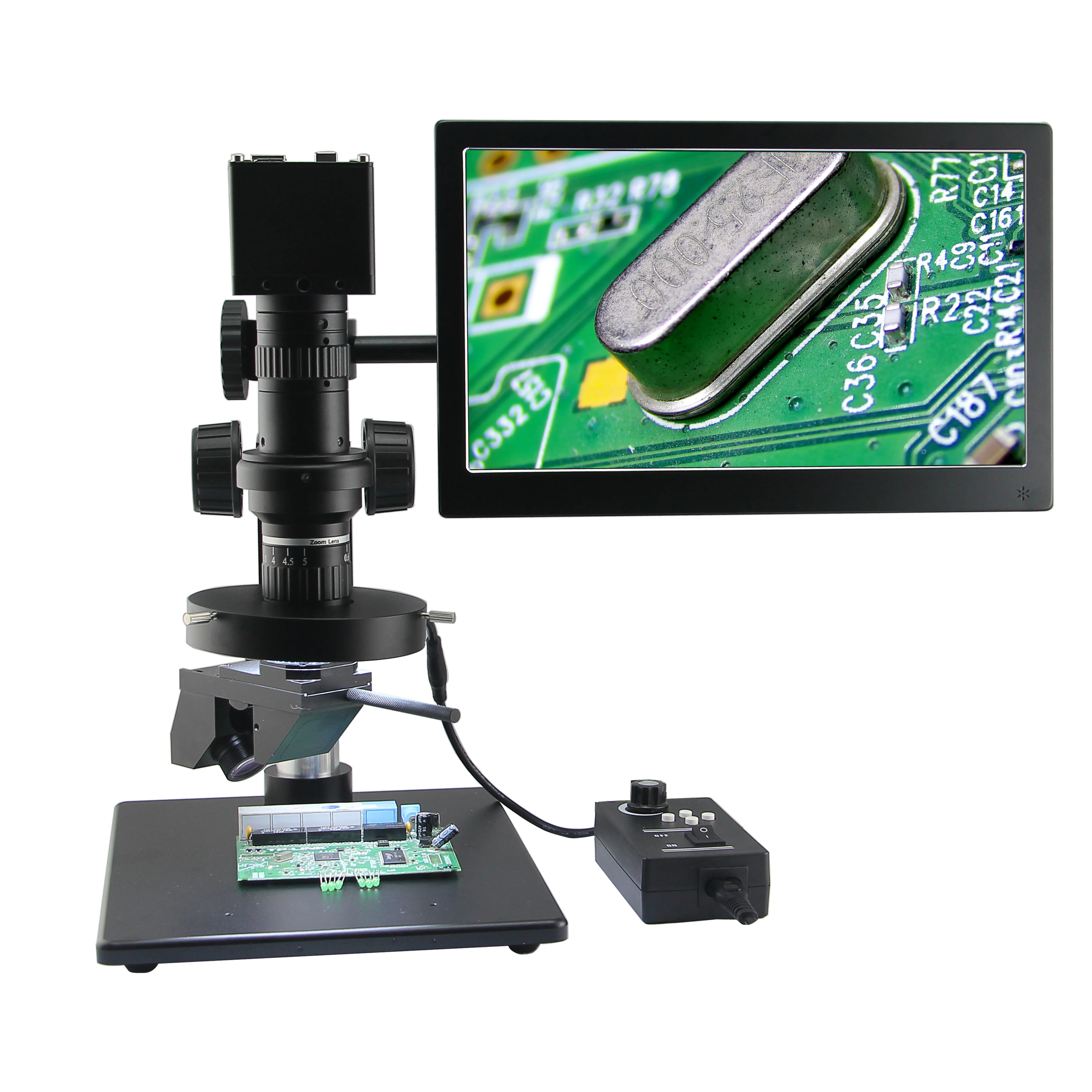 

OPTO 2D And 3D Switch Use 360 Degree Rotation View Industry Inspections PCB Soldering Phone Repair Digital Microscope