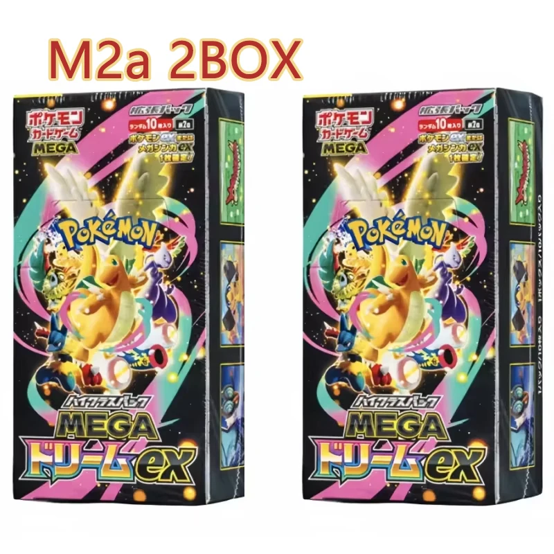 Original Traditionelles Chinesisches Pokemon PTCG MEGA M6F Rayquaza EX Emerald Storm Booster Box PTCG Sammelkartenspiel