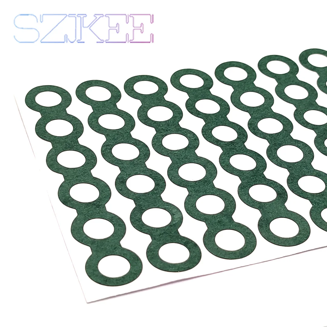 18650 Li-ion Battery Insulation Gasket Pack Cell Barley Adhesive Paper Glue Fish Electrode Insulated Pads 1S-6S 18650