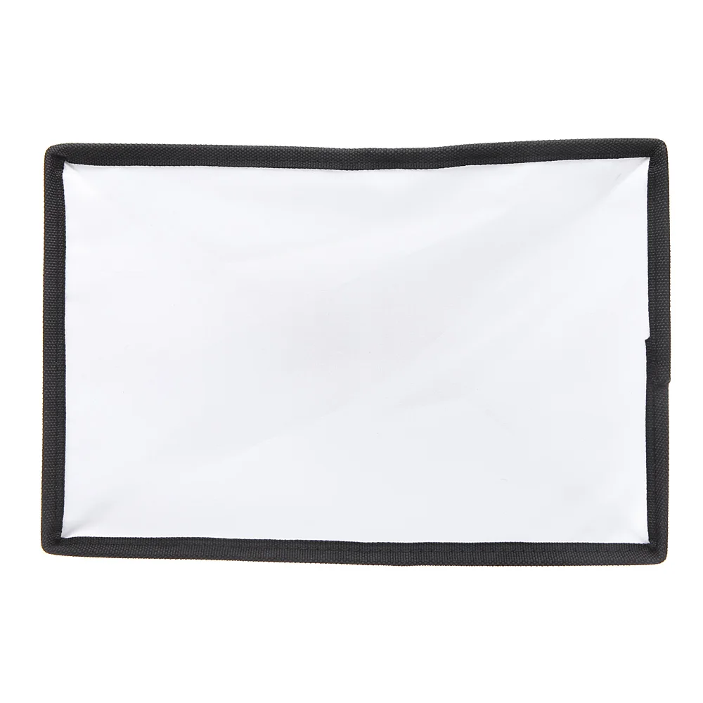 GloryStar 20 * 30cm / 7.9 * 11.8in Portable Photography Flash Diffuser Mini Softbox Kit for DSLR Speedlite Flash