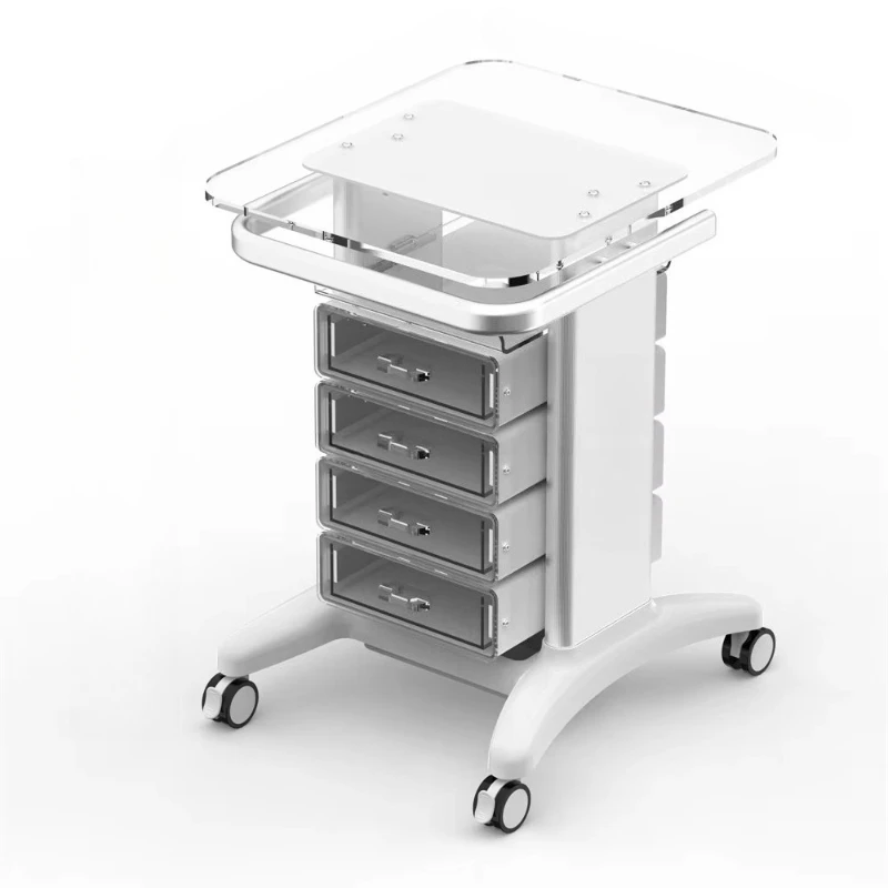 Beauty Equipment Trolley Dental Machine Esthetics Stand Hand Cart