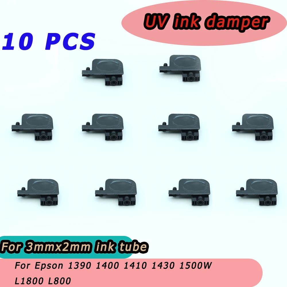 10 pcs/bag  UV Ink Damper 3*2mm for Epson 1390 1400 1410 1430 1500W L1800 L800 printer ink damper