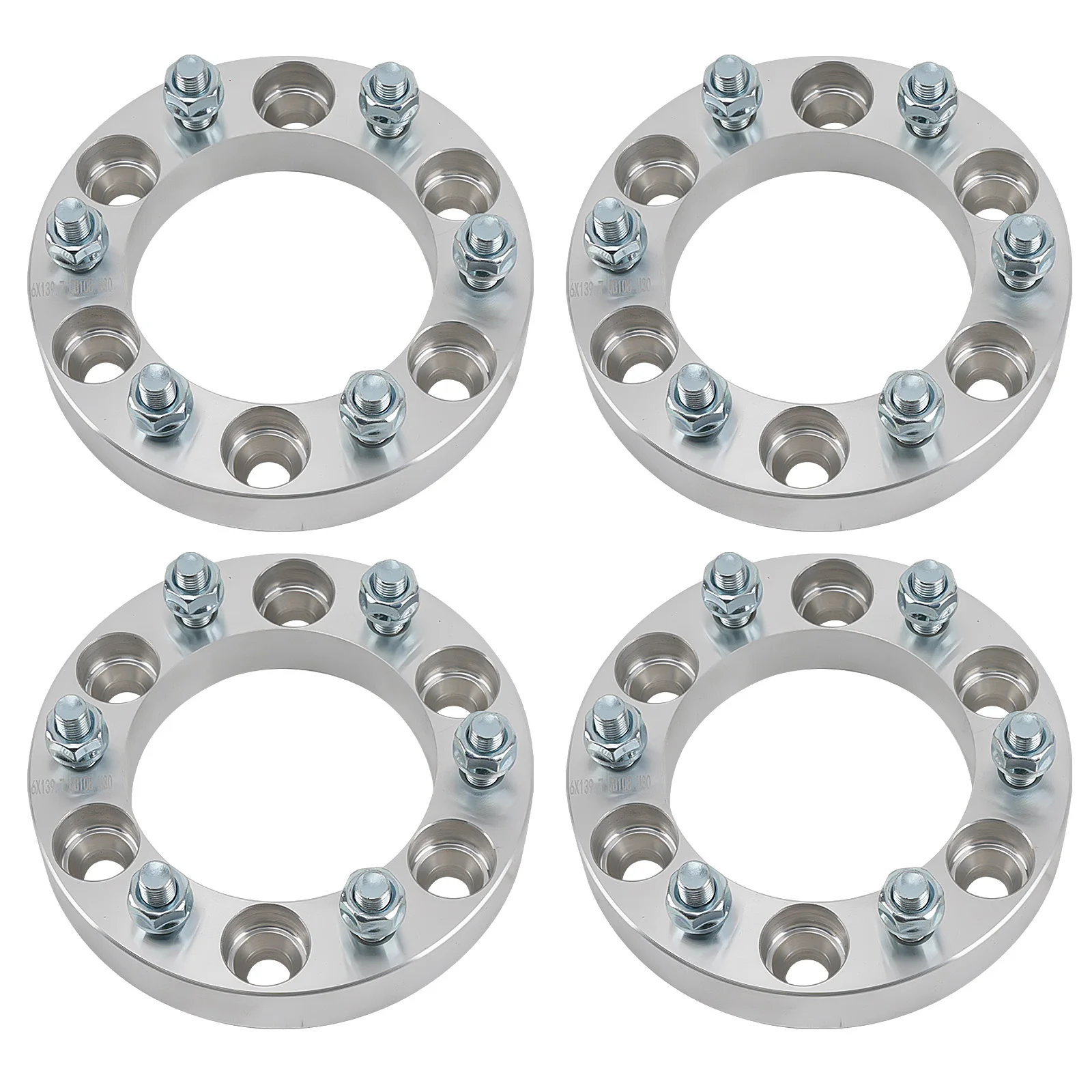 Adaptateur d'entretoises de roue, 4 pièces, 6x139.7mm 30mm 6x5.5 ''pour Toyota Hilux 4 Runner