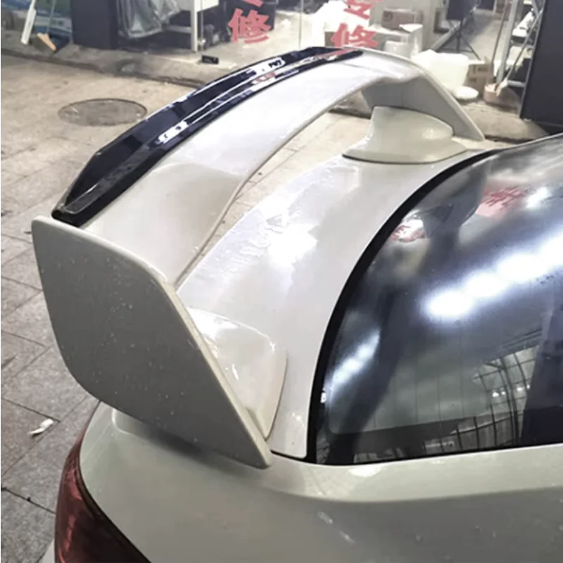 Spoiler Bibir Bagasi Sayap Belakang Mobil For Subaru WRX  Tidak Dicat/Hitam Mengkilap/Spoiler Sayap Belakang Serat Karbon Asli