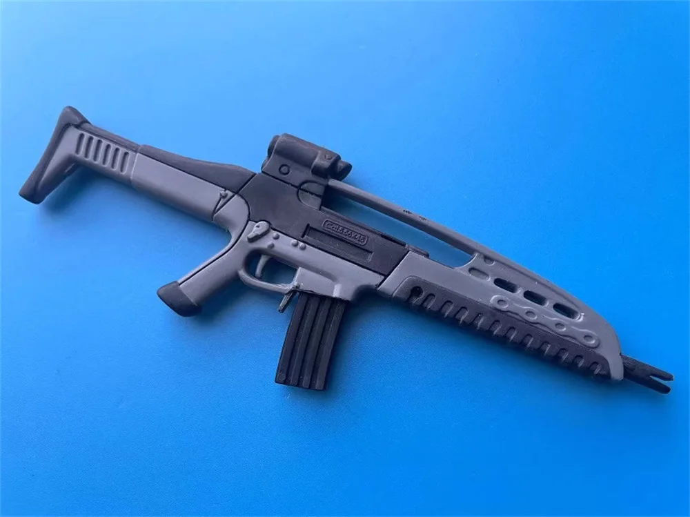 1/6 DML BBI Modern Doll XM8 Mini Weapon Model PVC Material with Clips Not Real For 12