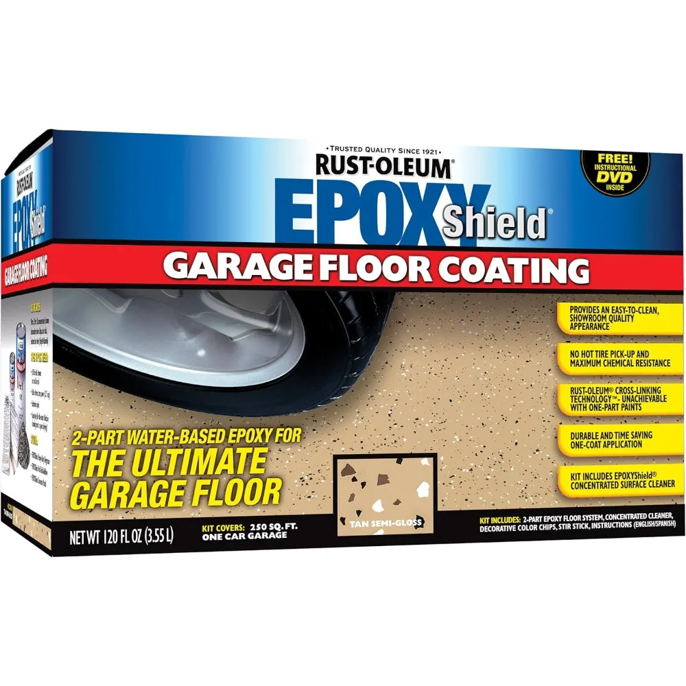 

251966 Epoxy Floor Coating Kit - Tan Gloss