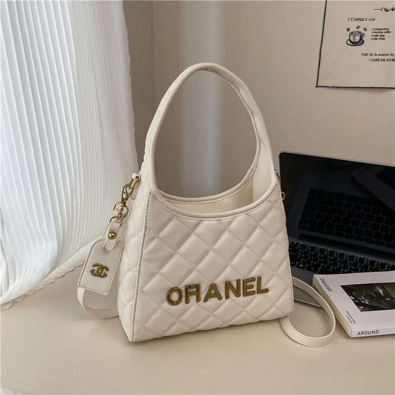 

Роскошная стеганая сумка-ведро, женская сумка-тоут и сумка через плечо большой вместимости, элегантная кожаная сумка для работы, путешествий и ежедневного использования