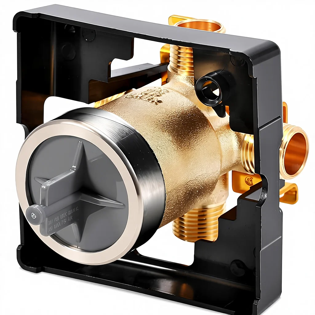 Universal  Faucet Shower Valve Body Replacement Bathtub & Shower 1.5 Inches Port Size China