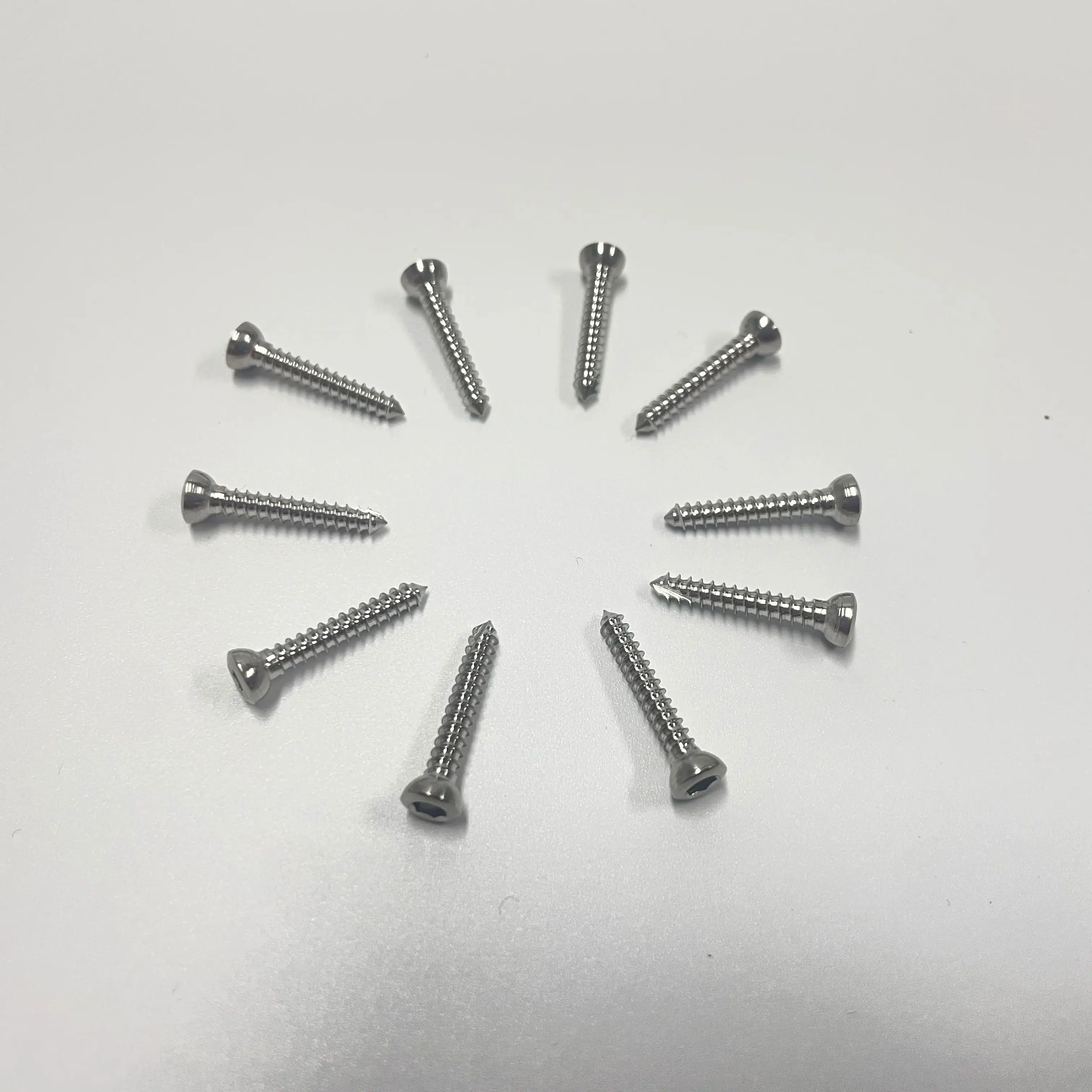 Self-Tapping Screws for Veterinary, Orthopedic Cortical Bone, Self-Tapping Screws, Orthopedic Instruments, 2.0mm