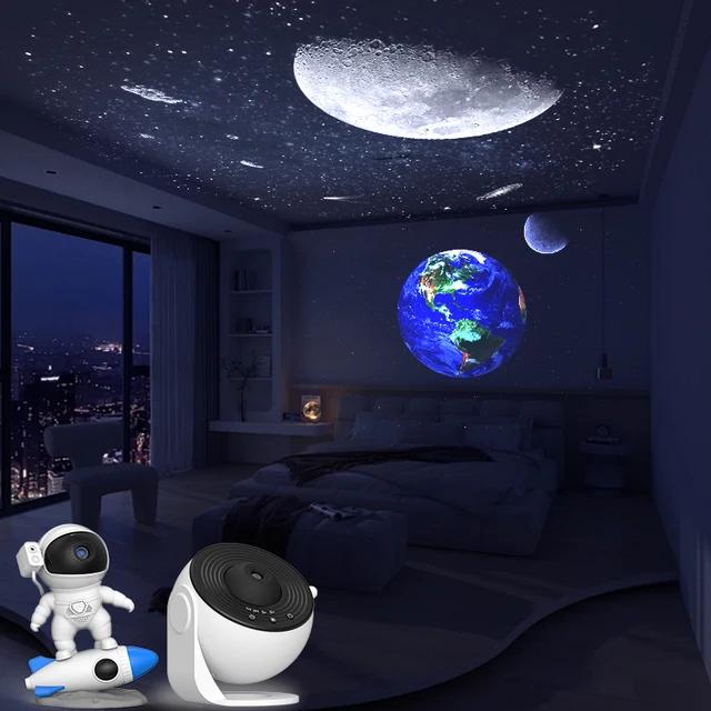 Lampka nocna Projektor galaktyczny Projektor gwiaździstego nieba Lampa planetarium 6 szt. (Projektor nie jest dołączony)