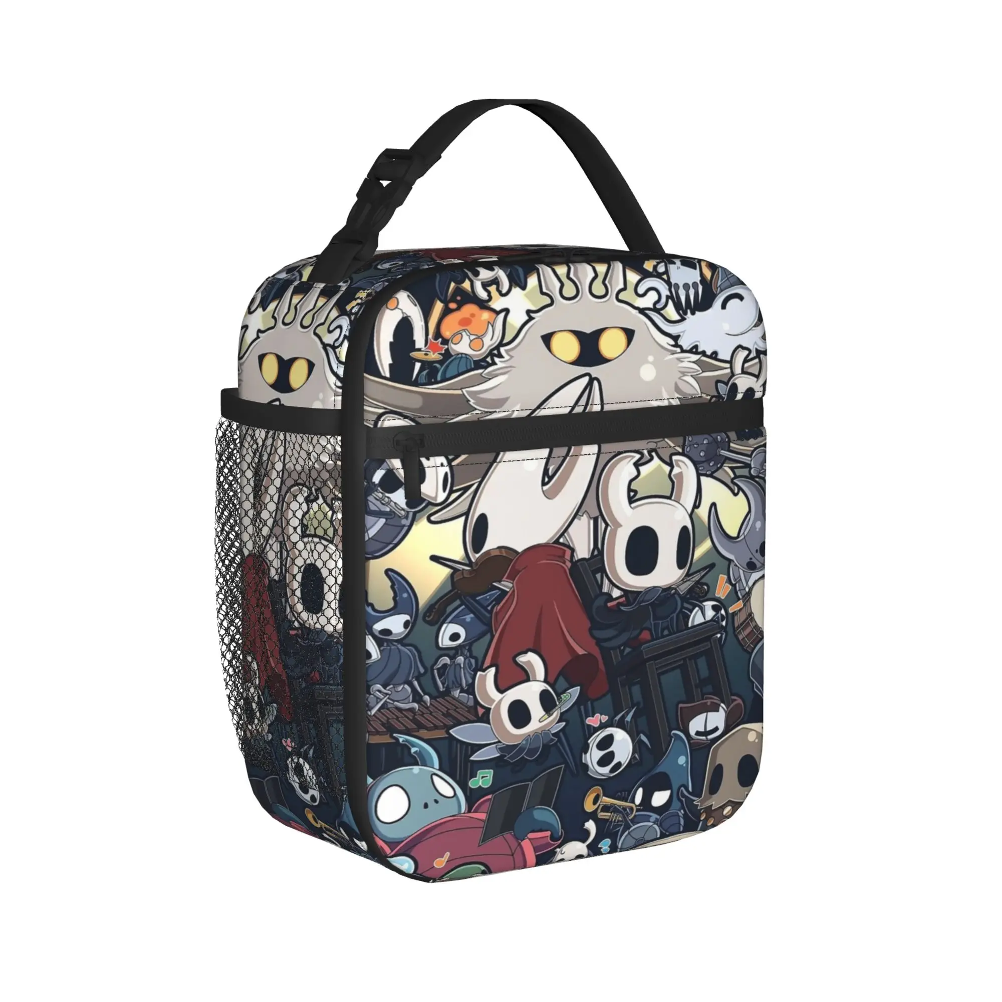 Hollow Knight Silksong Insulated Lunch Bags Thermal Bag Reusable,Lunch Container  Leakproof Lunch Box Tote Food Storage Bags