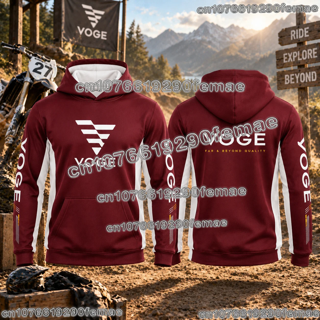 هودي رايدر من VOGE، ملابس ركوب - مراجعة Motorcycle Gear Hoodie وسعره