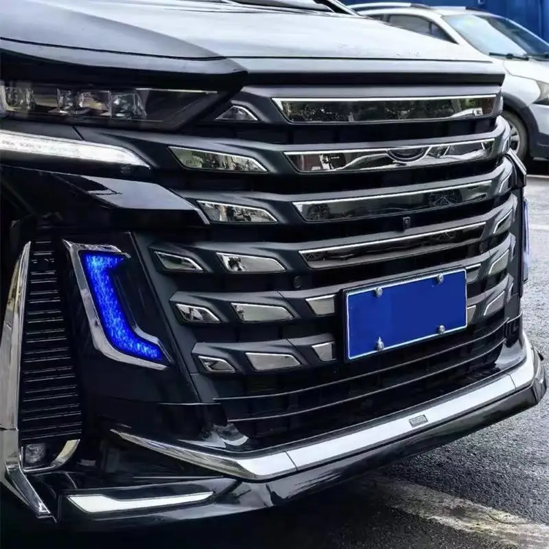 Suitable for Toyota Crown Vellfire 40 Series LED daytime running lights, front bumper Mona Lisa decorative lights