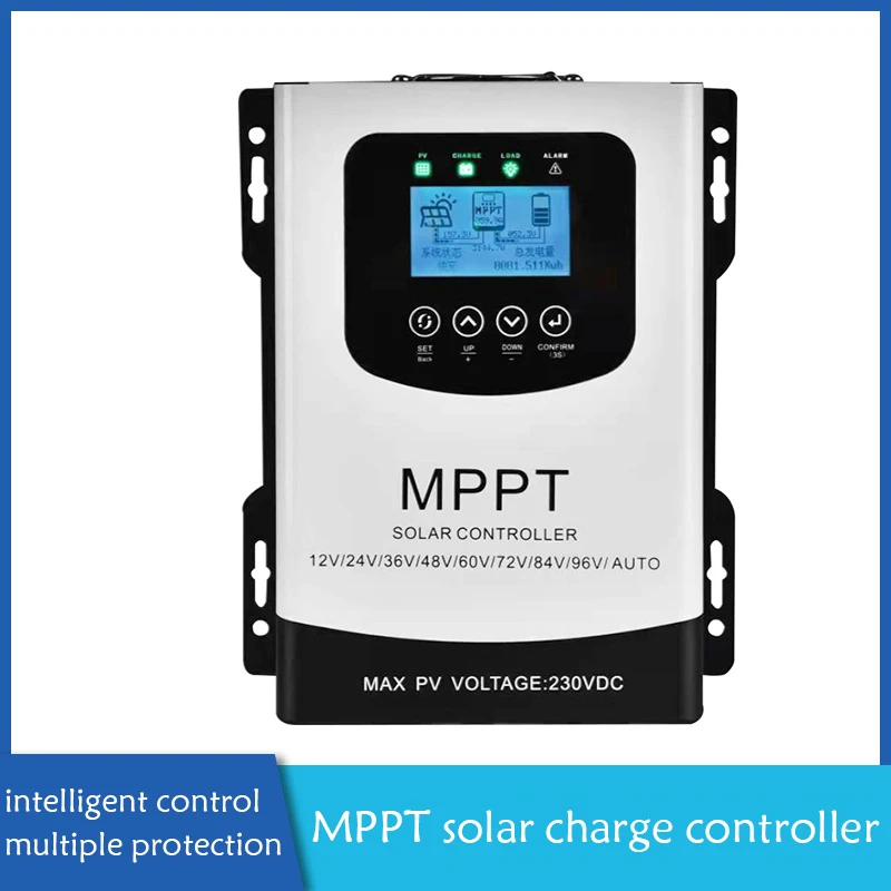 

Ship EU 5-7day Arrive 230VDC 12V 24V 48V 60V 72V 96V MPPT Solar Charge Controller 60A 80A PV Controller For Lifepo4 Lithium GEL