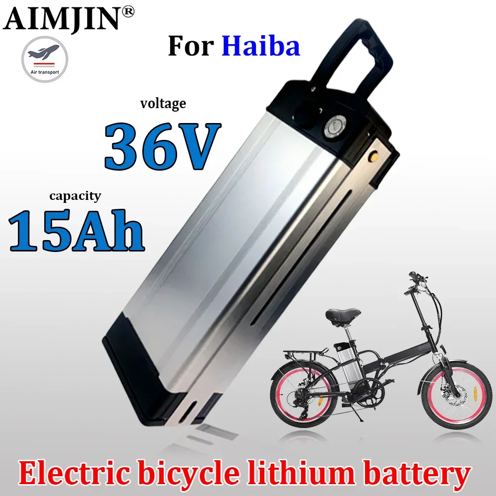 

Haiba 36V Lithium ion Ebike Bicycle Battery Pack 15000mAh For MiFa CMACEWHEEL GW20 750-1000W Folding Bike