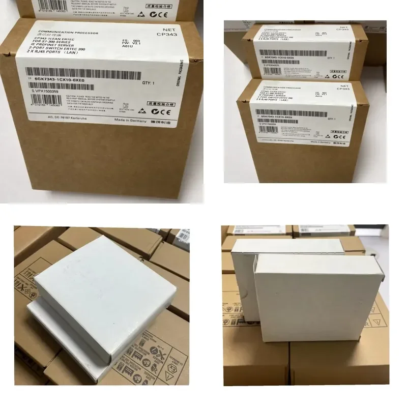 6GK7343-1CX10-0XE0 Communication Processor Built-in 2-Port Switch Support PROFINET IO TCP/IP UDP S7 Communication