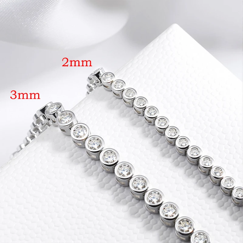 Thumbnail 4 - #15 Trending Moissanite Tennis Bracelets Right Now