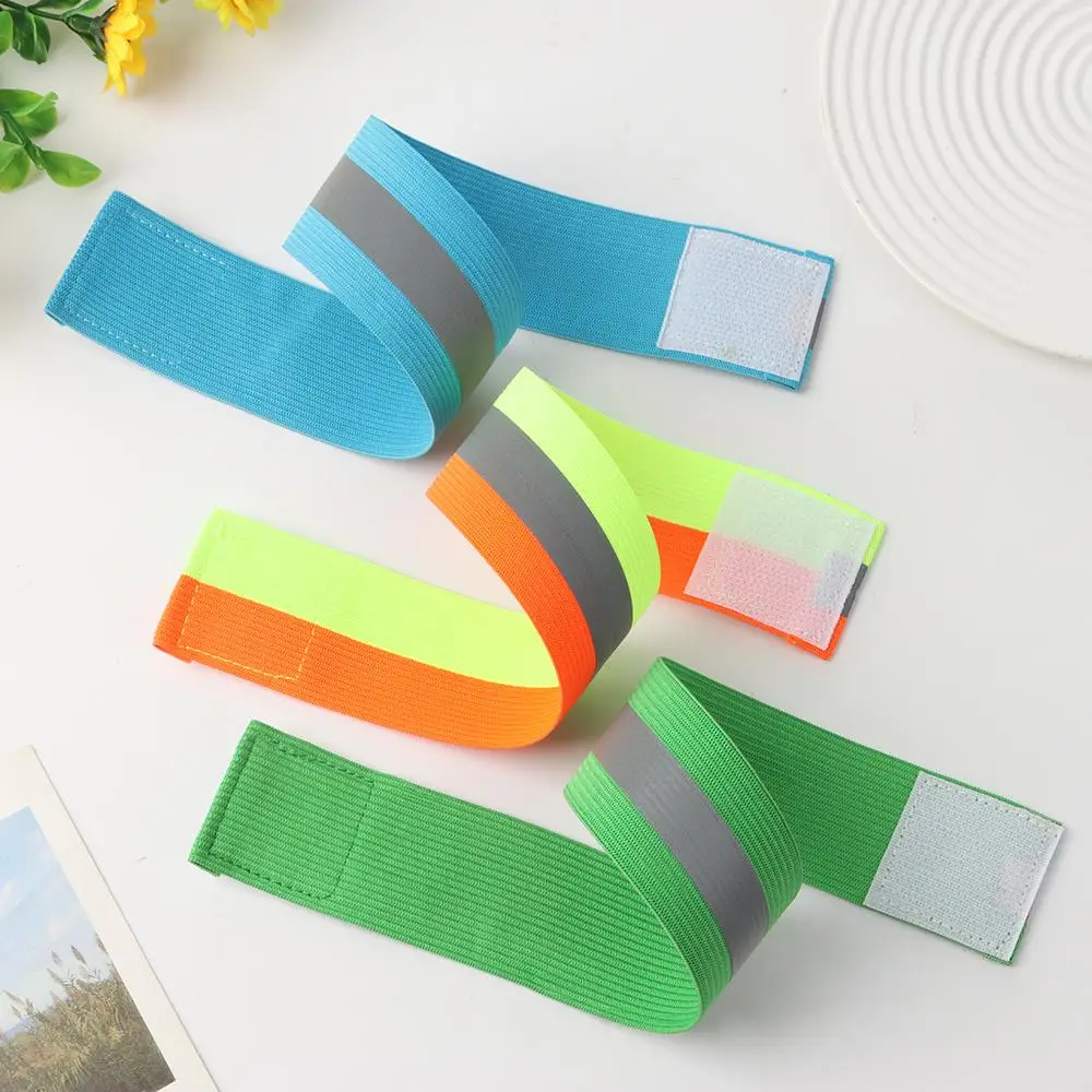 

Outdoor Running Fishing Accessories Bicycle Bind Strap Warning Armband Bike Safety Alert Cycling Reflective Strips Sport Tape