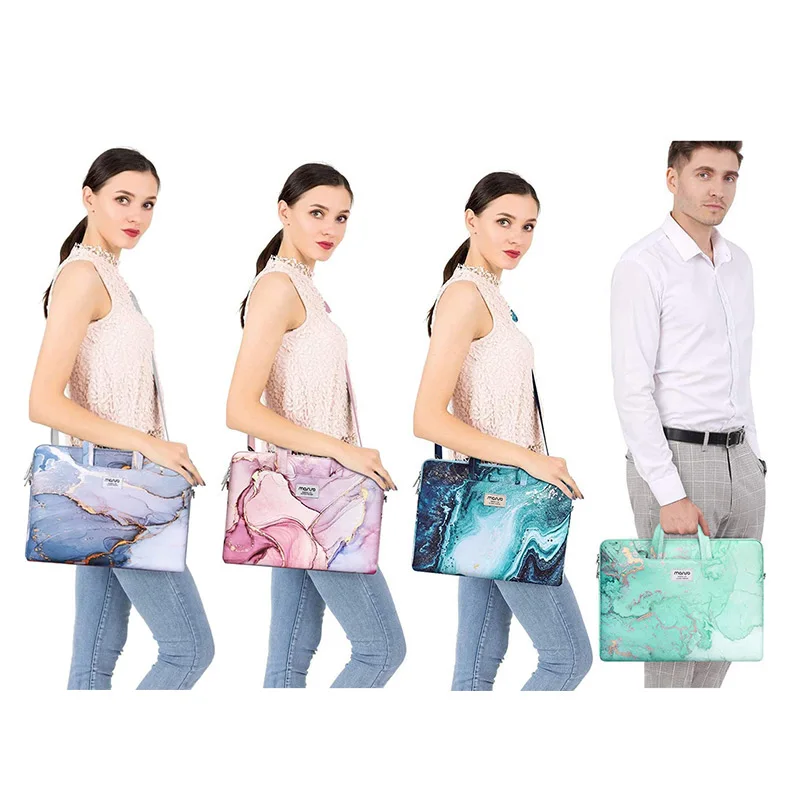 Imagem -06 - Bolsa para Laptop para Homens e Mulheres Maleta para Macbook Air 15 m2 m3 A2941 Pro 13 M1dell Lenovo hp Asus 13 14 16 17.3