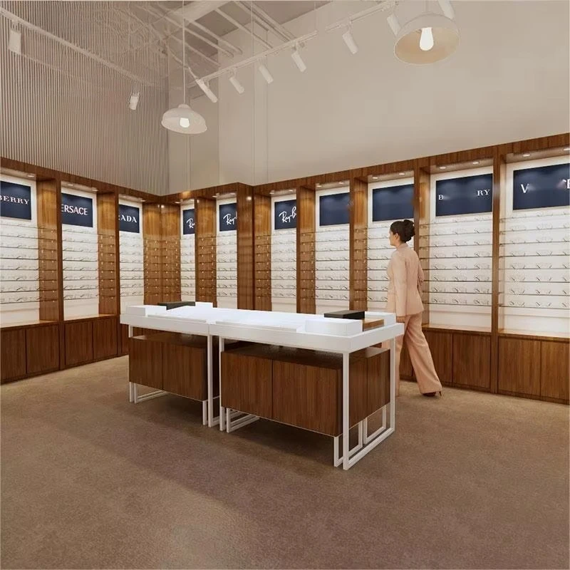 Perfume Display Cabinet Modern Cosmetics Store Decoration Factory Display Stand Glass