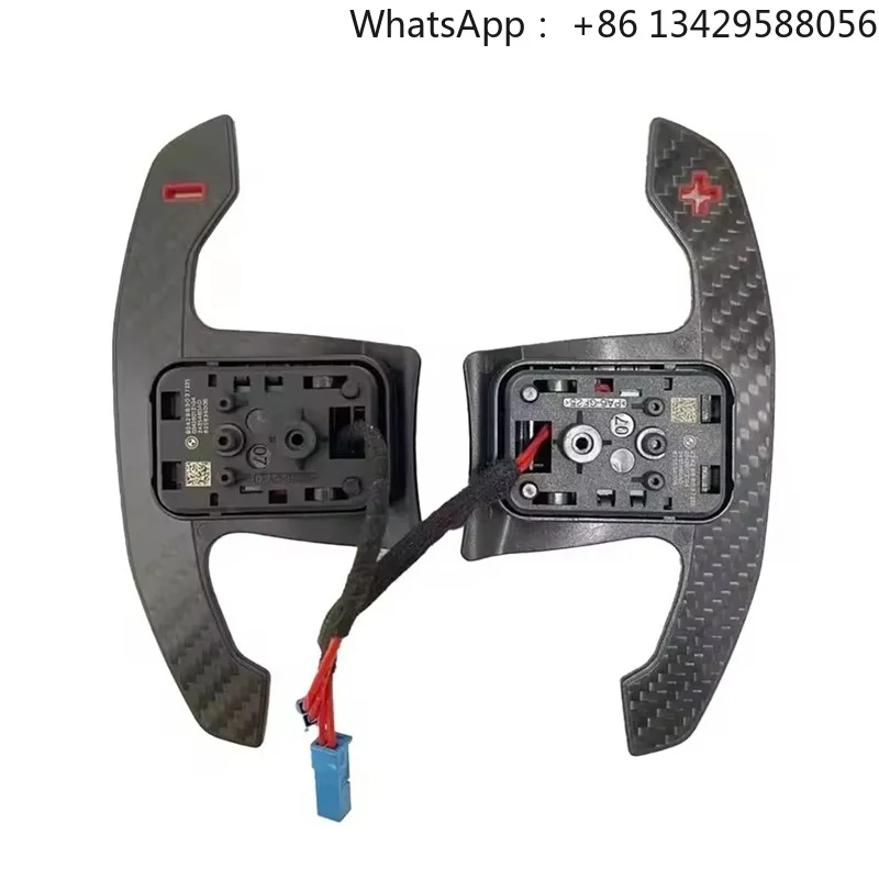 For  1 2 3 4 Series F20 F21 F30 F22 F80 G20 G30 G80 Magnetic Carbon Fiber Steering Wheel Paddle Shifter Extensions