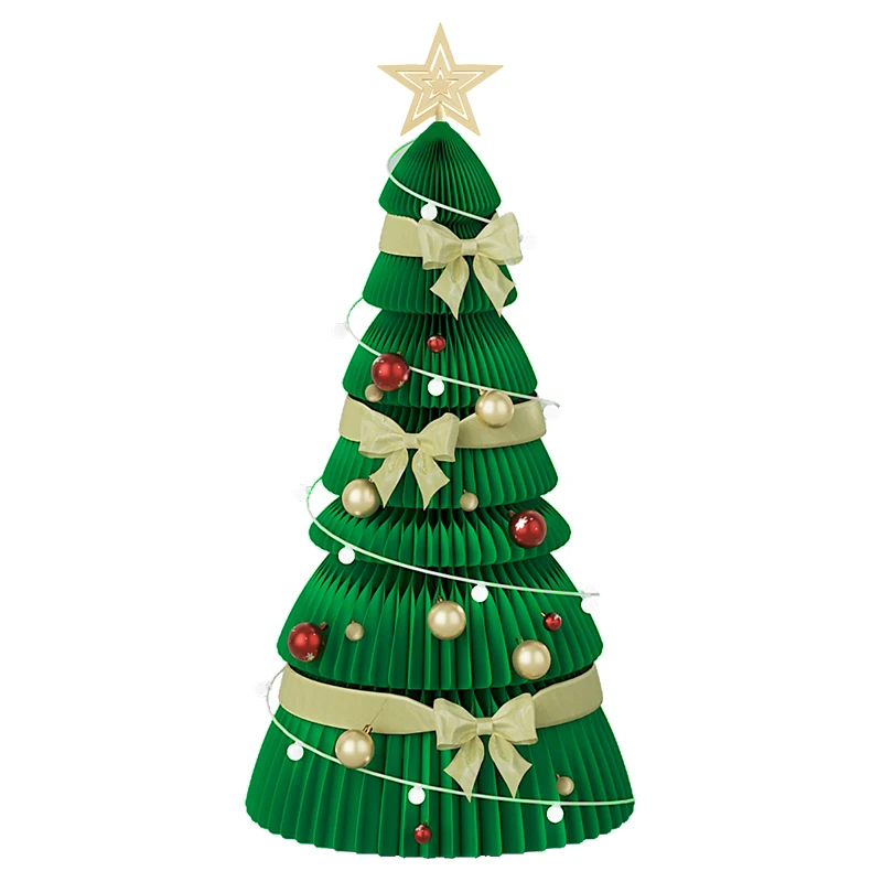 

Layers of Christmas tree home shopping mall decoration ornaments window decoration New Year ornaments