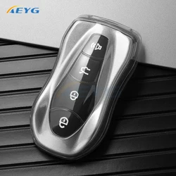 TPU Car Key Case Cover For Geely Atlas Pro Boyue Tugella Azkarra FY11 Emgrand GS X6 SUV EC7 Accessories