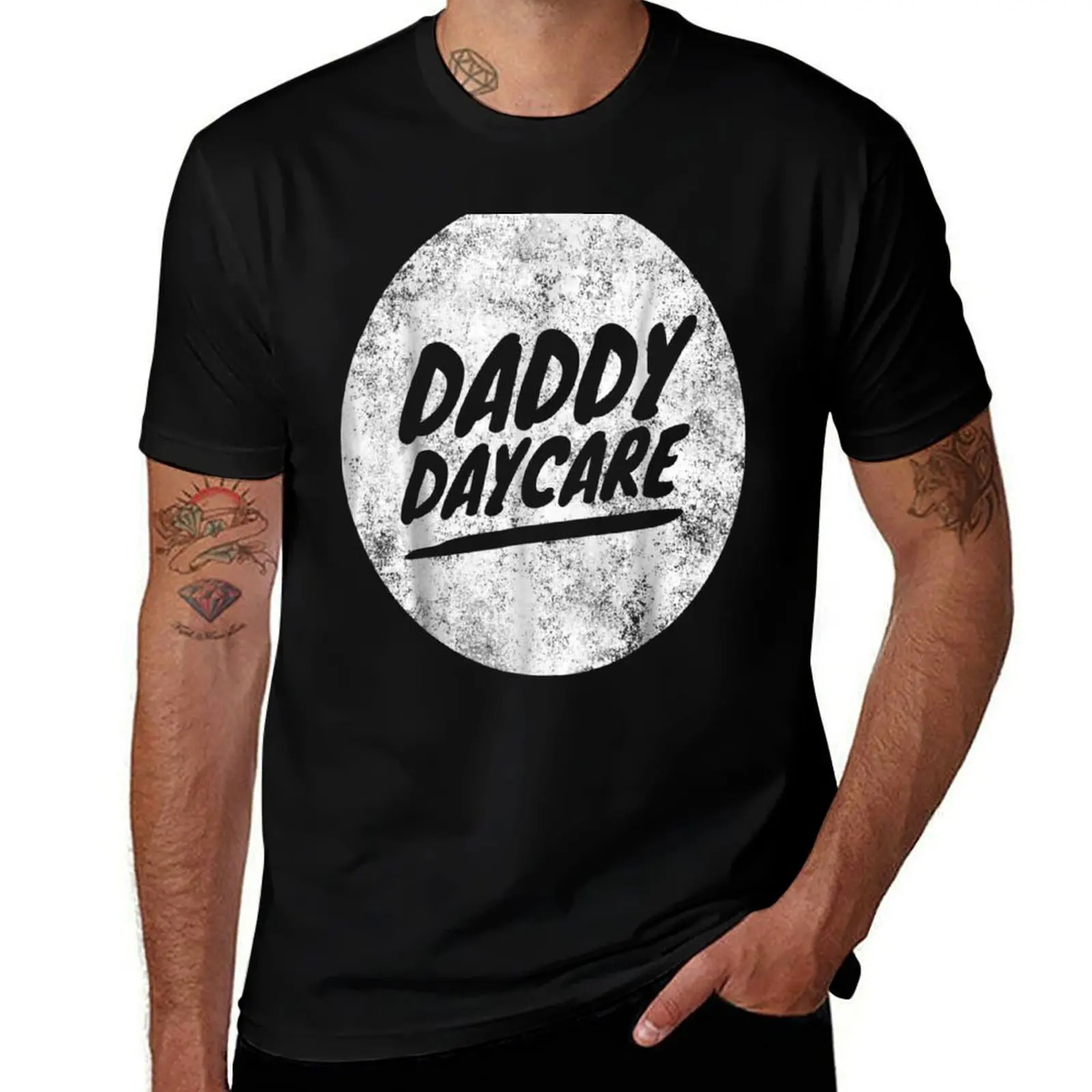 

Daddy Day Care T-Shirt Retro Graphic Print T-Shirt