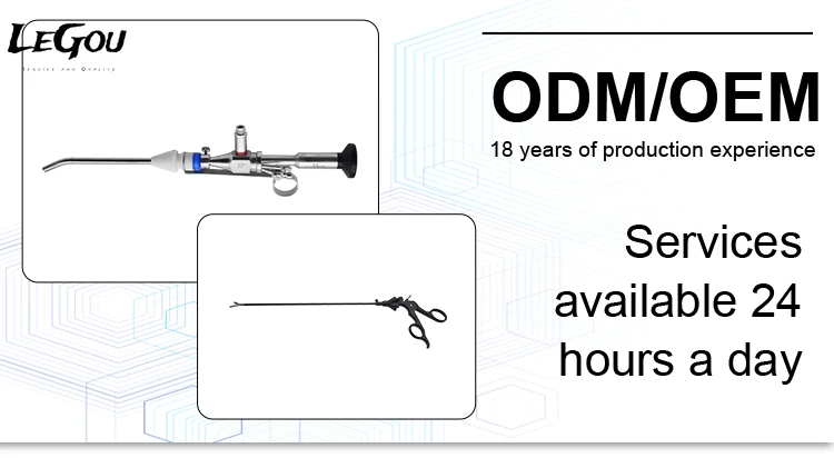 

LeGou Professional JIACHENG MEDICAL High Quality 60° Manual Stainless Steel Sinus Rongeur