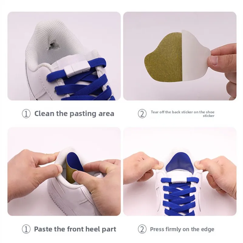 6 Stück Sneaker-Fersen-Reparatur-Patches, verschleißfeste Schuhfersen-Schutzaufkleber, reparieren abgenutzte Löcher für Sneaker, Lederschuhe – Detail 11
