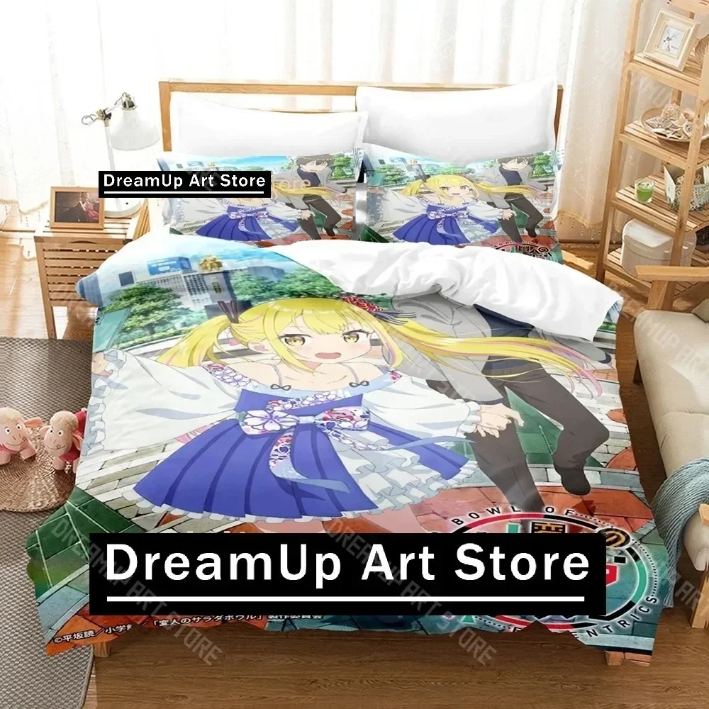 Exquisite 3D Print A Salad Bowl Of Eccentrics Bedding Set Single Twin Full Queen King Size Bed Set Adult Kid Bedroom Duvet Cover