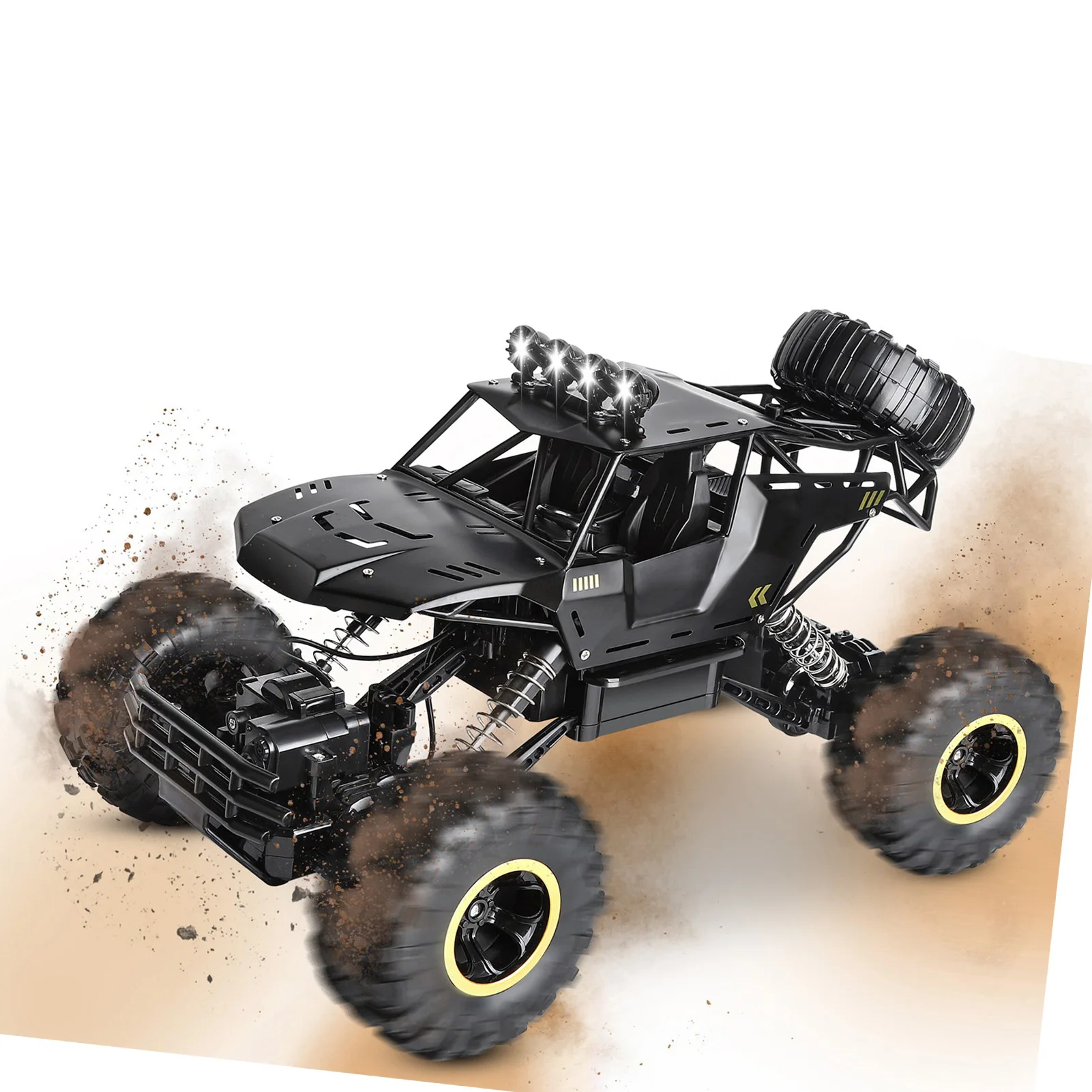 

Радиоуправляемый автомобиль RC Автомобиль 2,4 ГГц Пульт дистанционного управления 48 км/ч Высокоскоростной 4-колесный привод RC Внедорожник с 2 батареями RC Внедорожник RC