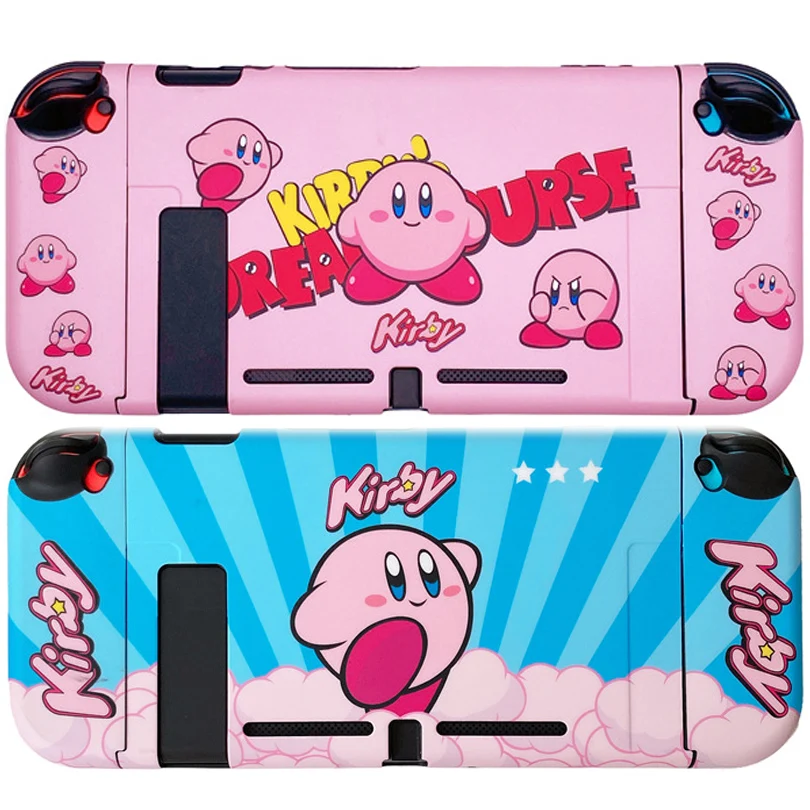 Cartoon Kawaii Star Kirby Waddle Dee IMD Soft Protective Case for Nintendo Switch Game Console Controller NS Gaming Accessories