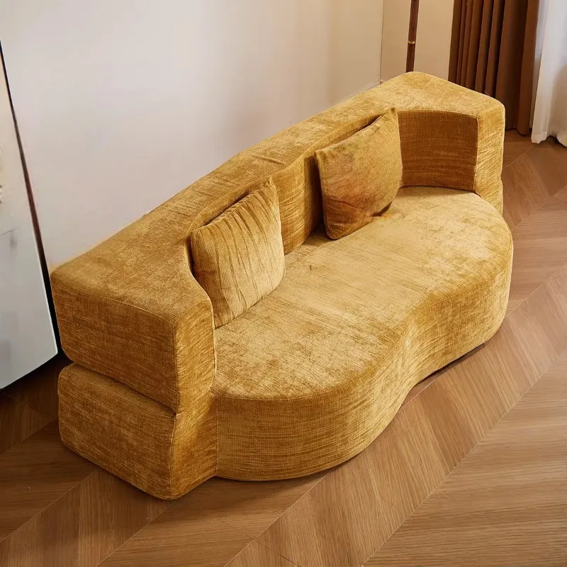 

Modern Yellow Vacuum Compressed Sofa Minimalist Nordic Lounge Vacuum Compressed Sofa Memory Foam Couch Wohnzimmer Furniture Home