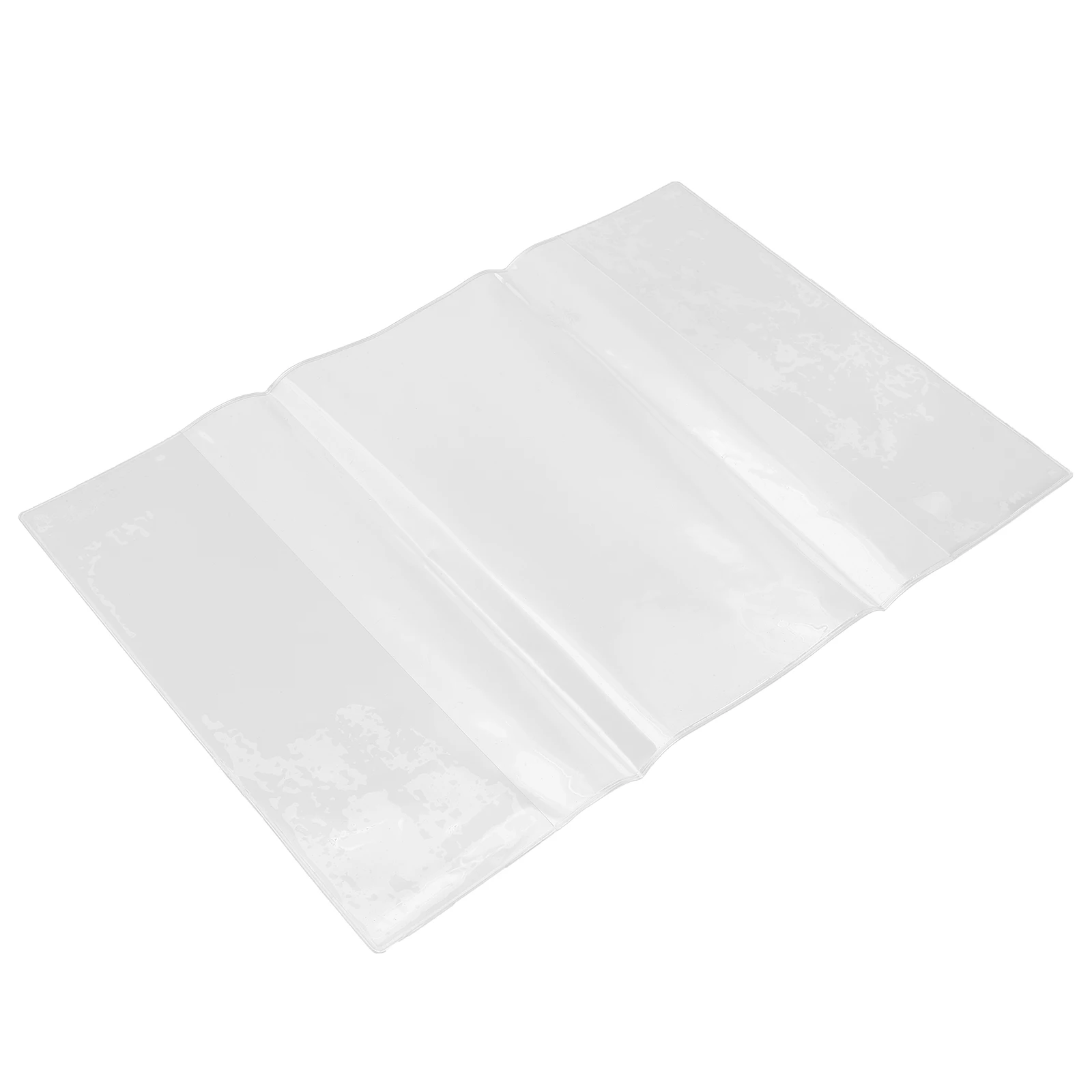 

Clear Book Cover Protector For Hardcover Textbooks Library School Use Plastic Protective Sleeve Waterproof Spill