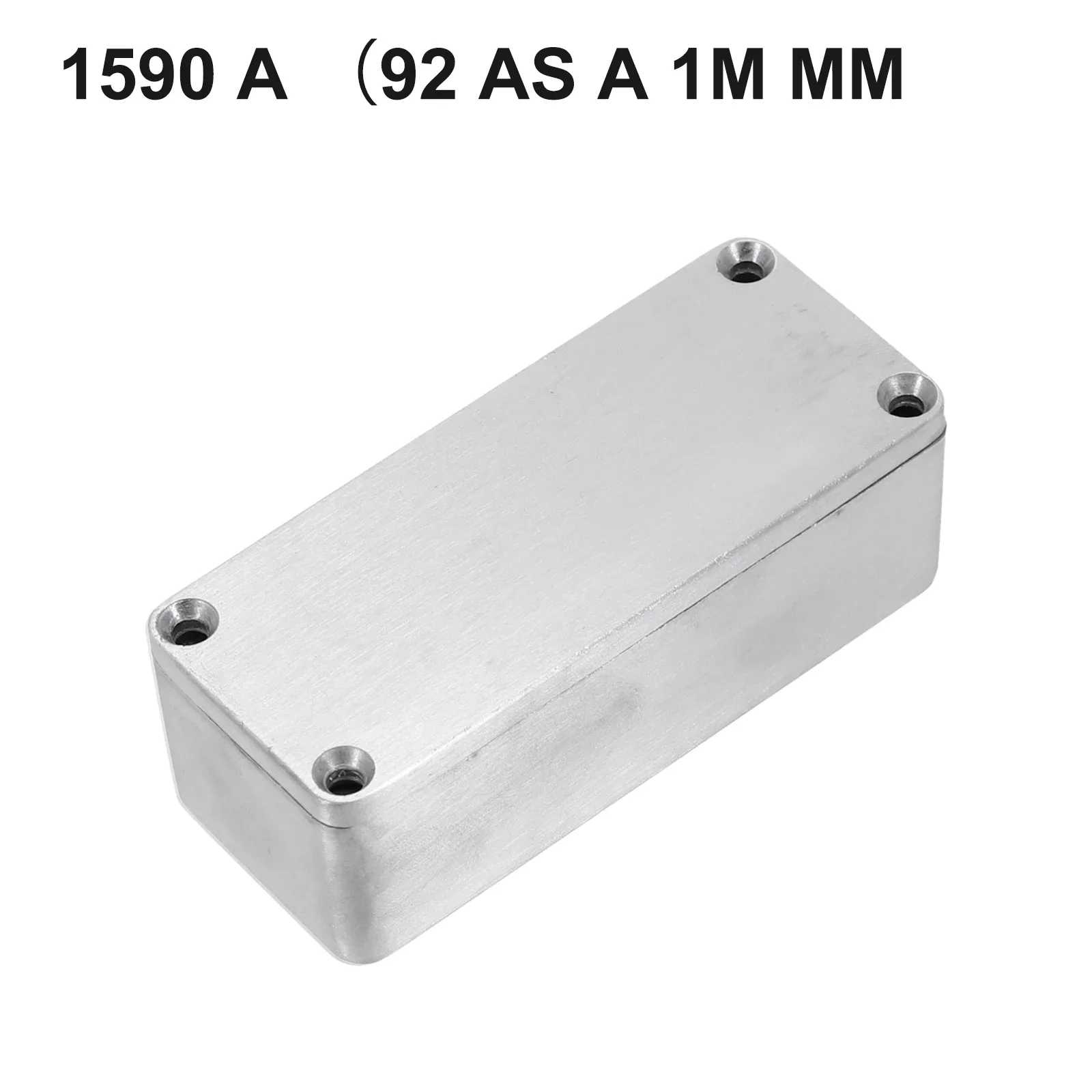 Electric Case Enclosure with Die Cast Aluminum Body Tight Lid and Bottom Fit and IP54 Protection for Project Boxes