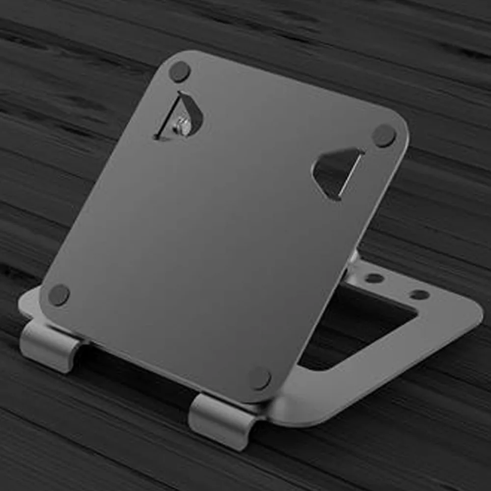 Haste de suporte de resfriamento suporte para laptop ajustável dobrável suporte para notebook portátil metal tablet suporte para radiador tablet